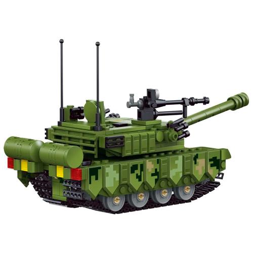 Конструктор Боевой танк 22 см 443 детали Mioshi MTE0709-02 фото 2