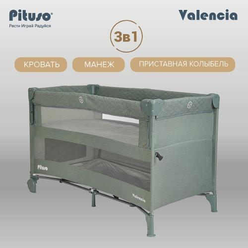 Манеж-кровать Pituso Valencia Mint BS02-2-Mint фото 10