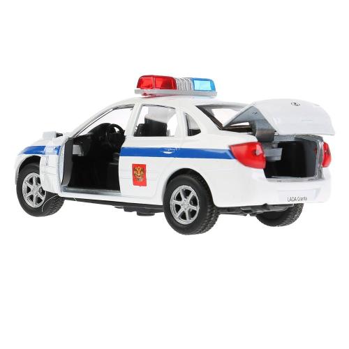 Металлическая машинка Lada Granta Полиция Технопарк SB-13-15-2 фото 3