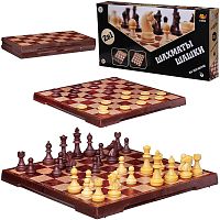Игра настольная 2 в 1 Шахматы и шашки магнитные ABToys S-00185